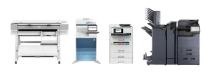 HP, Epson, and Kyocera printers